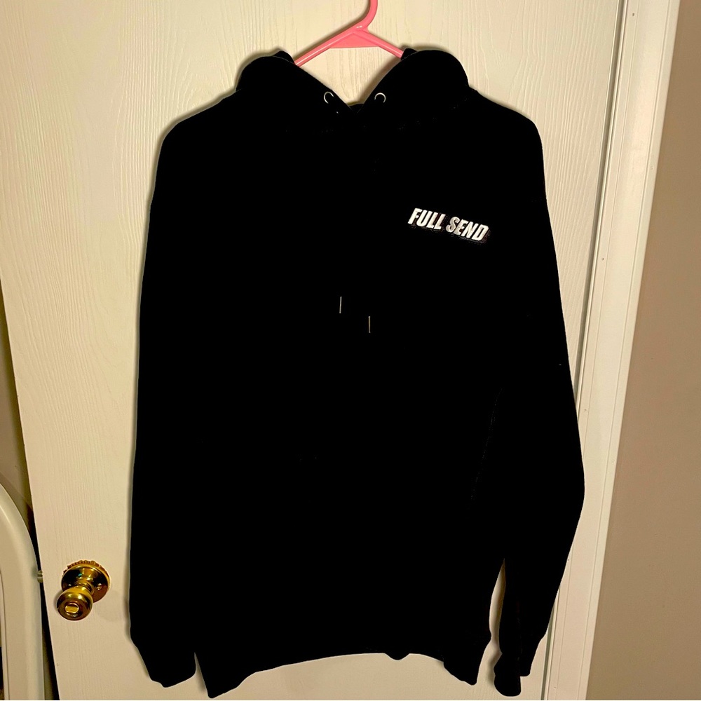 Full Send Dart Pack Hoodie Black
